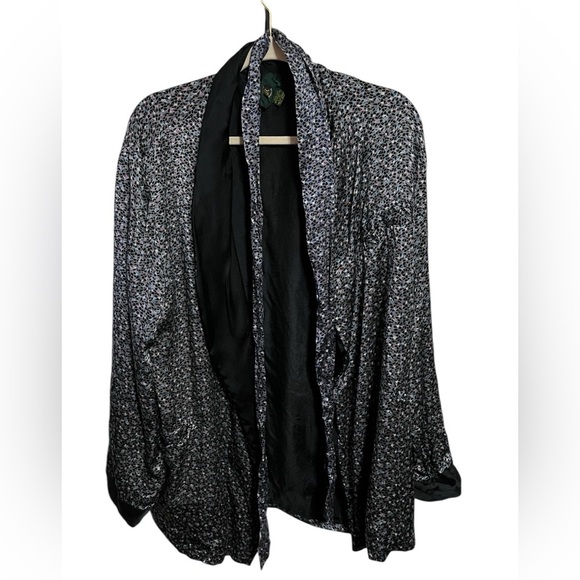 Club Room Silk Jacket Sz L/XL - Picture 1 of 7